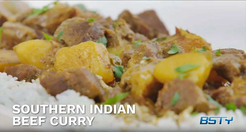 Southern Indian Beef Curry